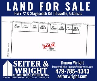 More details for Hwy 72 & Stagecoach Rd, Gravette, AR - Land for Sale