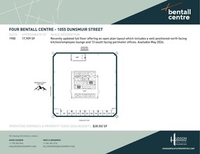 1055 Dunsmuir St, Vancouver, BC for lease Floor Plan- Image 2 of 2
