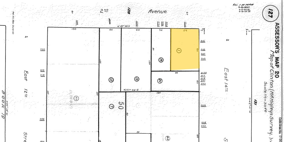 1244 2nd Ave, Oakland, CA à vendre - Plan cadastral - Image 1 de 1