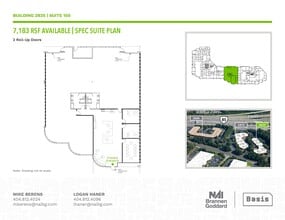3025 Breckinridge Blvd, Duluth, GA for lease Floor Plan- Image 2 of 2