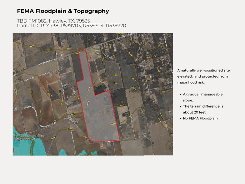 FM 1082, Hawley, TX for sale - Primary Photo - Image 1 of 6