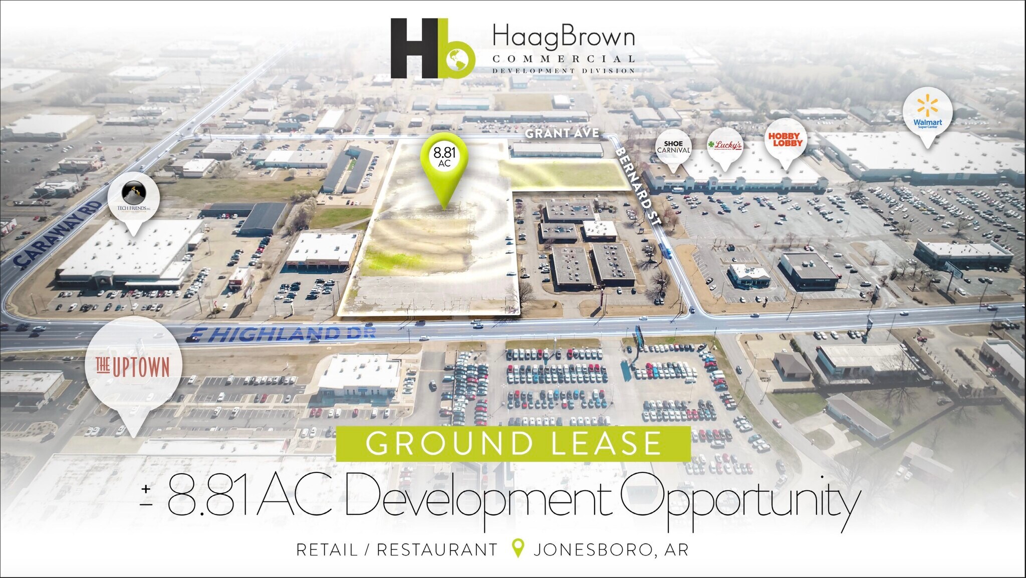 East Highland Drive, Jonesboro, AR à vendre Photo du bâtiment- Image 1 de 1