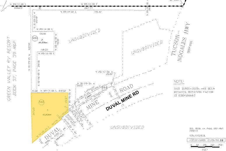 140 W Duval Mine Rd, Green Valley, AZ à vendre Plan cadastral- Image 1 de 1