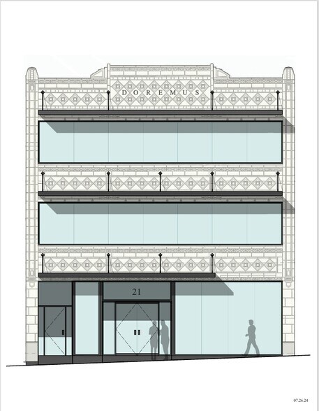 21 Broad St, Red Bank, NJ à vendre - Photo du bâtiment - Image 3 de 7