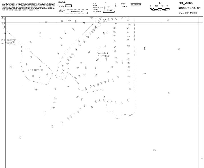 0 Auman Rd, Raleigh, NC à vendre - Plan cadastral - Image 2 de 3