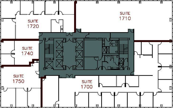 225 Broadway, San Diego, CA à louer Plan d  tage- Image 1 de 1