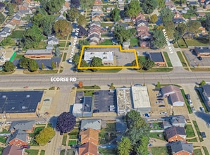 19040 Ecorse Rd, Allen Park, MI - Aerial map view