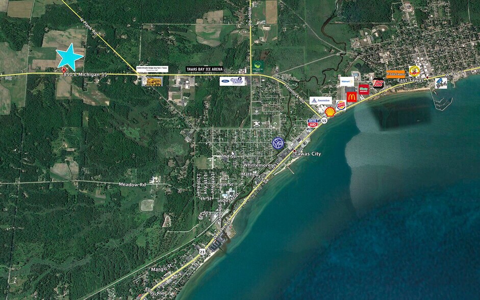 850 E M 55, Tawas City, MI à vendre - Photo du bâtiment - Image 3 de 6