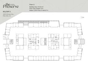 3425 Hillview Ave, Palo Alto, CA for lease Floor Plan- Image 2 of 2