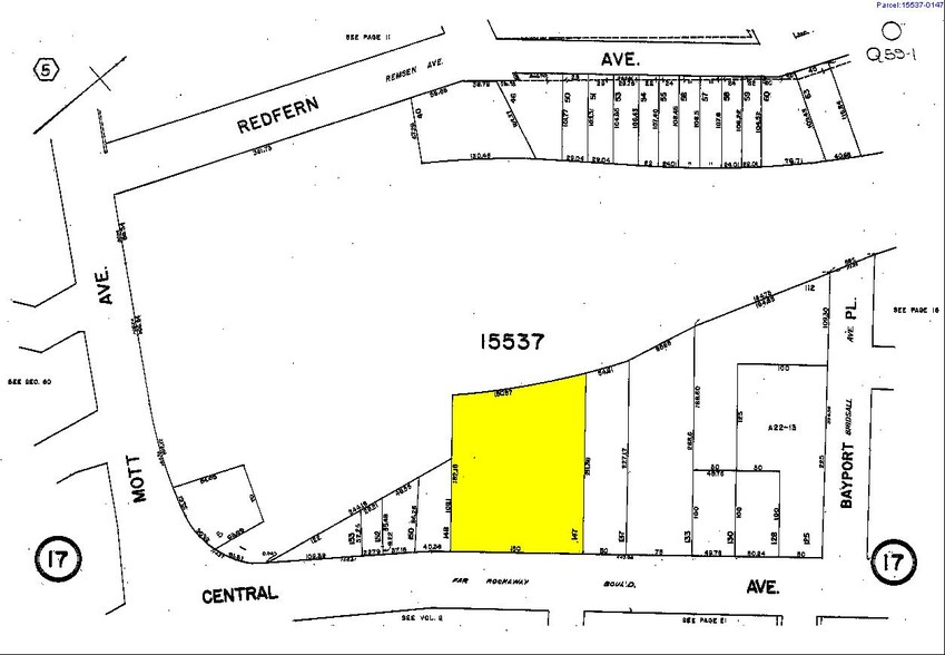 1600 Central Ave, Far Rockaway, NY à louer - Plan cadastral - Image 2 de 3