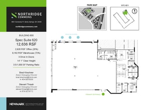 8601 Dunwoody Pl, Sandy Springs, GA à louer Plan d’étage- Image 2 de 2