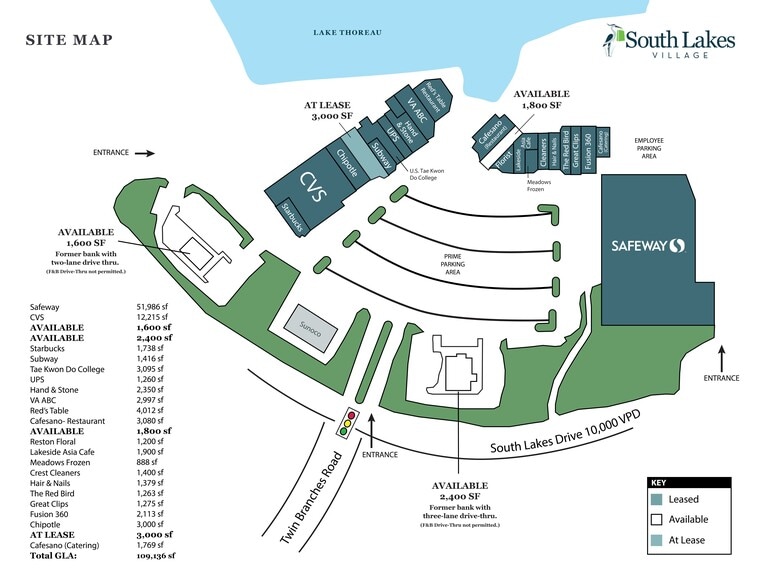 11130-11180 South Lakes Dr, Reston, VA for lease - Site Plan - Image 2 of 2