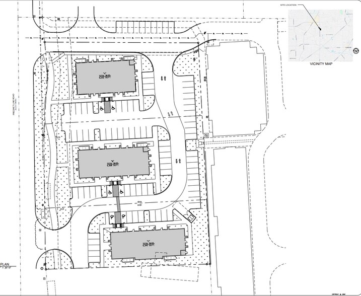 8054 Precinct Line Rd, Colleyville, TX à vendre - Plan de site - Image 3 de 3