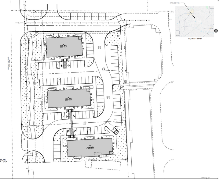 8060 Precinct Line Rd, Colleyville, TX à vendre - Plan de site - Image 3 de 3