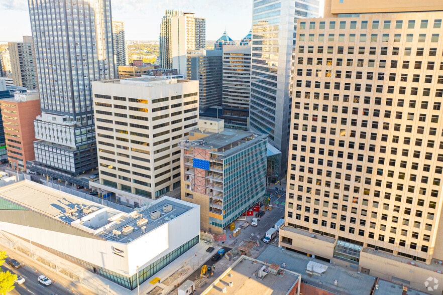 805 8 Av SW, Calgary, AB for lease - Aerial - Image 2 of 2