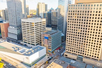 805 8 Av SW, Calgary, AB - Aerial map view
