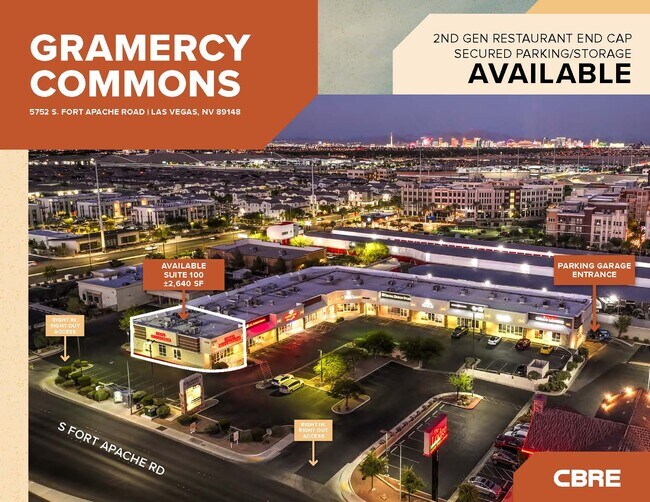 Plus de détails pour 5752 S Fort Apache Rd, Las Vegas, NV - Commerce de détail à louer