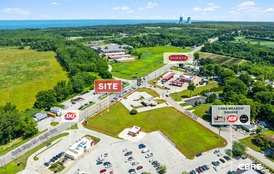 2772 N Ridge Rd, Perry, OH à louer - Aérien - Image 3 de 4