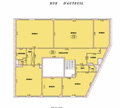 Rue D'Auteuil, Paris for lease Floor Plan- Image 2 of 2