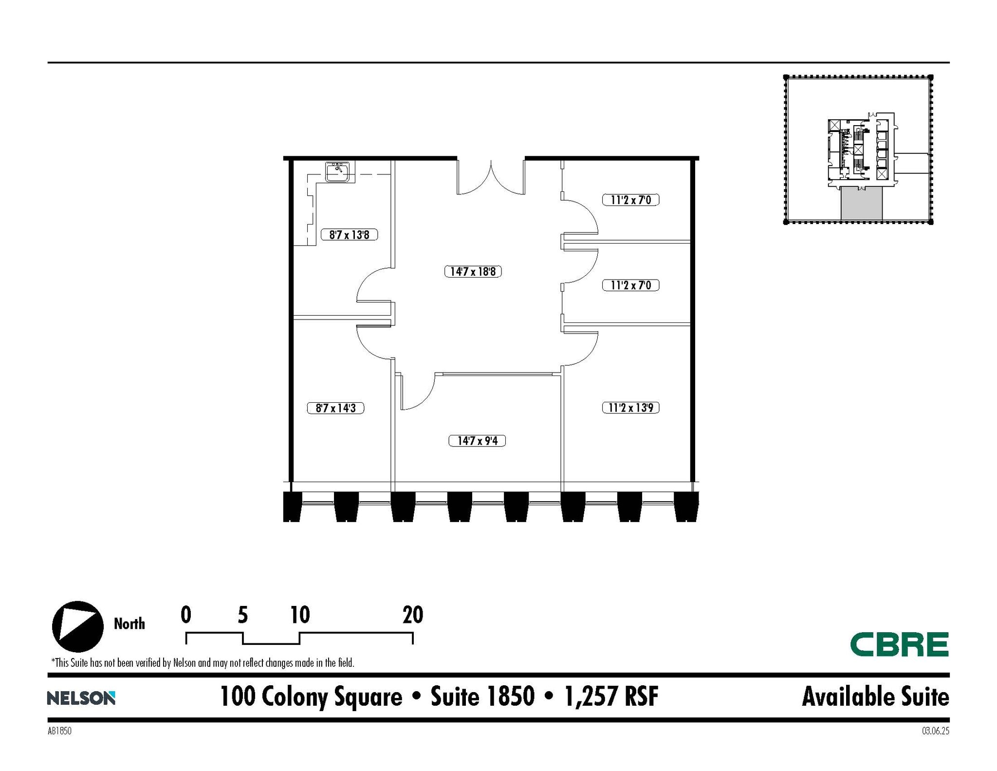 1175 Peachtree St NE, Atlanta, GA for lease Floor Plan- Image 1 of 1