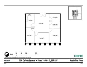 1175 Peachtree St NE, Atlanta, GA for lease Floor Plan- Image 1 of 1