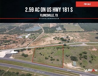 Plus de détails pour 2.59 Acres on U.S. 181, Floresville, TX - Terrain à vendre