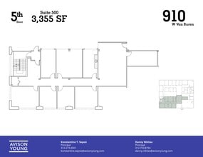 910 W Van Buren St, Chicago, IL à louer Plan de site- Image 1 de 1