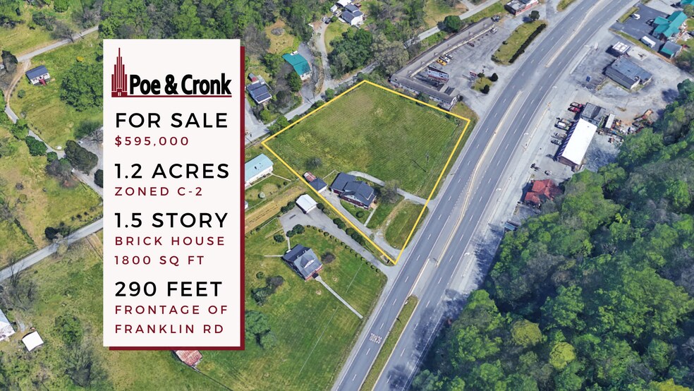 5436 Franklin Rd, Roanoke, VA à vendre - Photo du bâtiment - Image 1 de 15