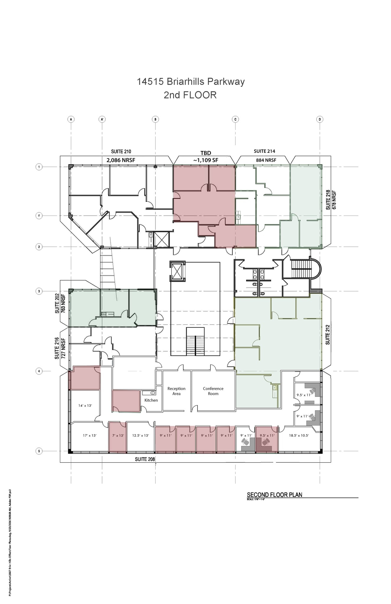 14515 Briarhills Pkwy, Houston, TX à louer Plan de site- Image 1 de 10