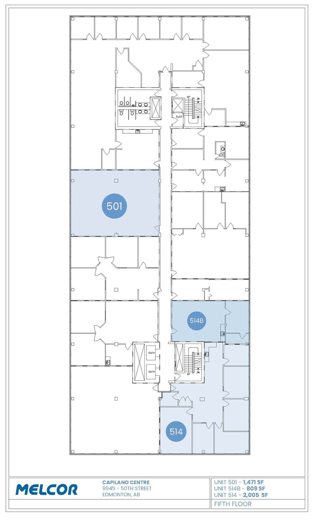 9945 50 St NW, Edmonton, AB for lease Floor Plan- Image 1 of 1