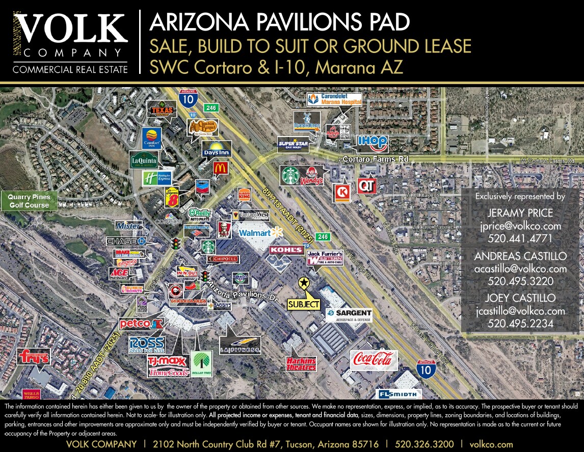 5619 W Burlingame Rd, Tucson, AZ for lease Aerial- Image 1 of 4
