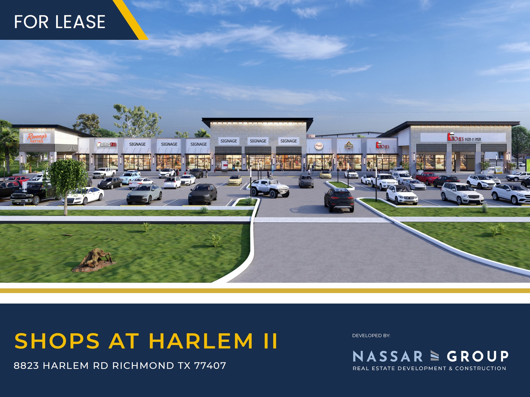 Beechnut St & Harlem Rd, Richmond, TX for lease Primary Photo- Image 1 of 7