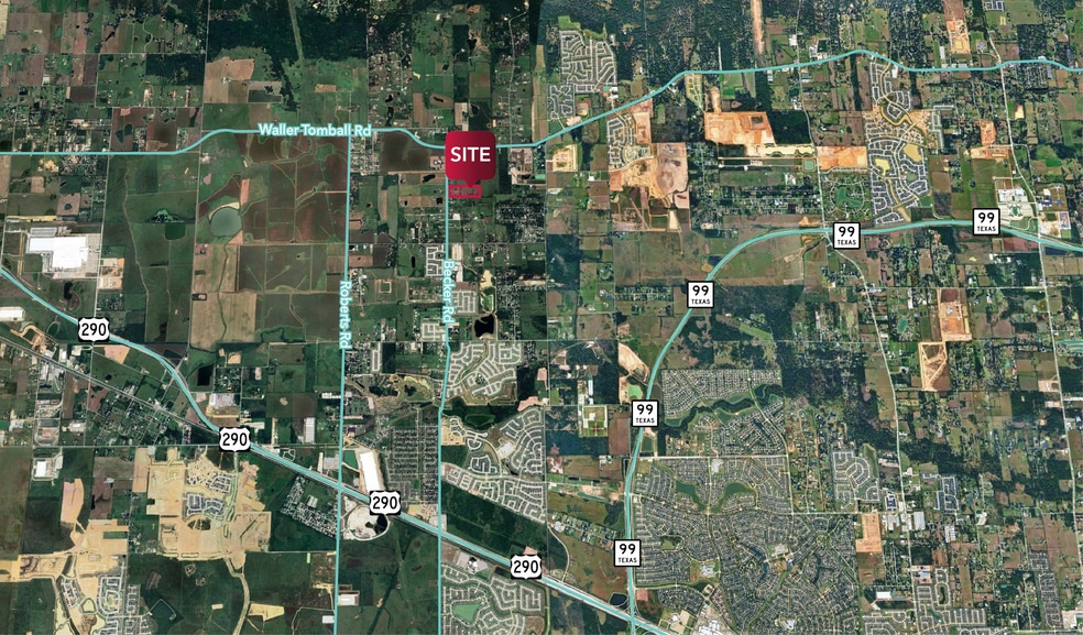 19522 Becker Rd, Hockley, TX for sale - Aerial - Image 3 of 3