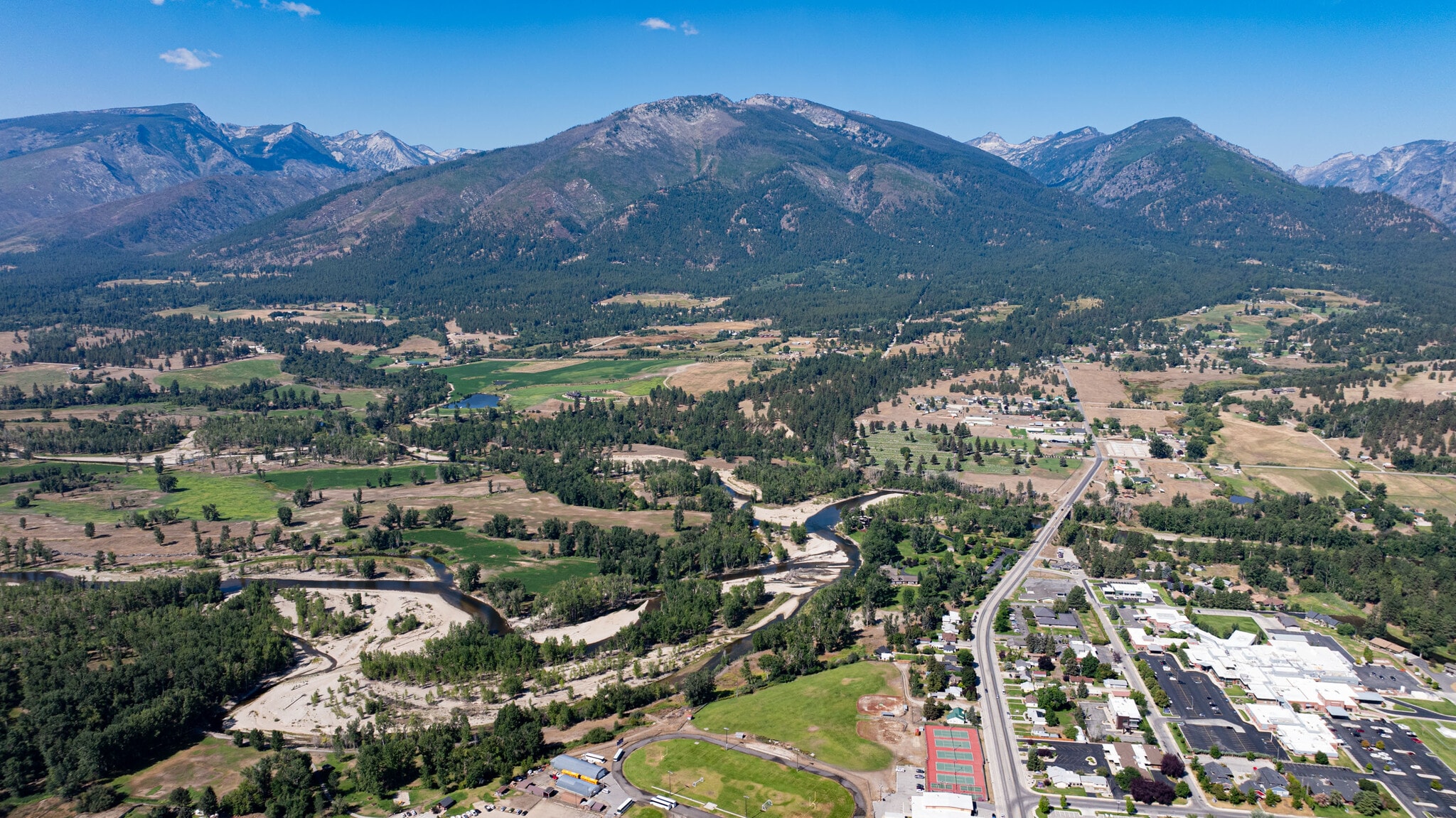 120 S 5th St, Hamilton, MT for sale Aerial- Image 1 of 20