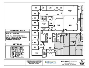 5 Neshaminy Interplex, Trevose, PA à louer Plan d’étage- Image 1 de 3