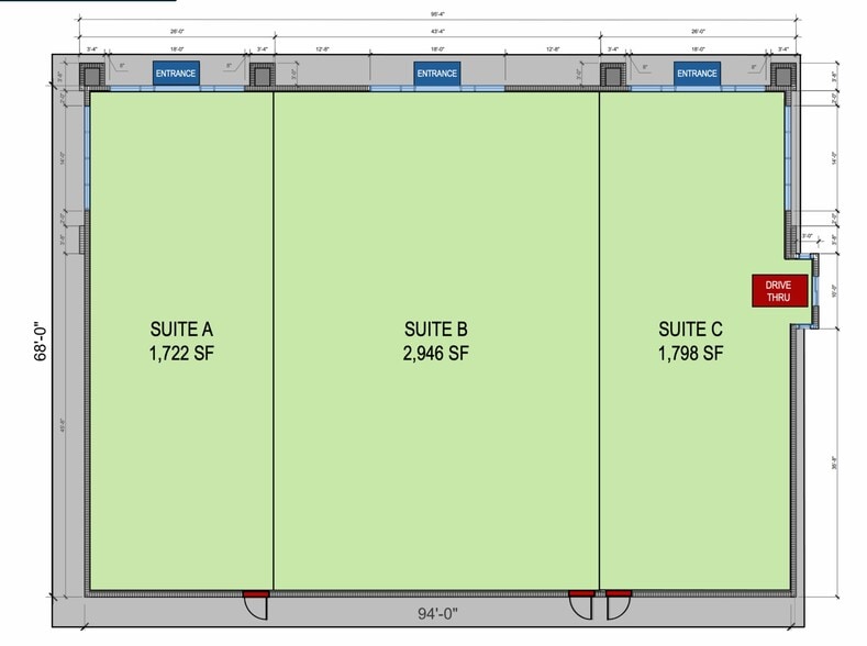 2925 Ocoee Apopka Rd, Apopka, FL for lease - Floor Plan - Image 3 of 6
