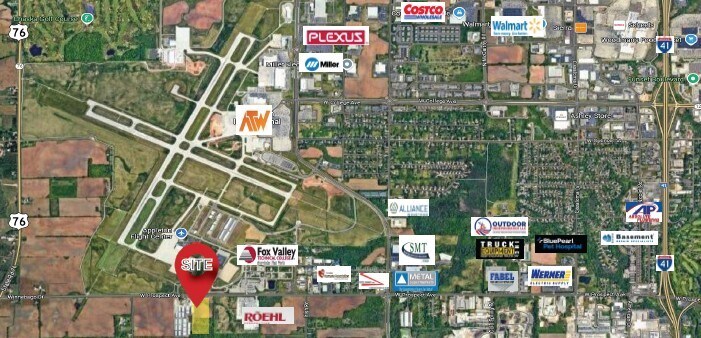 CTH BB S, Neenah, WI à vendre - Aérien - Image 2 de 3