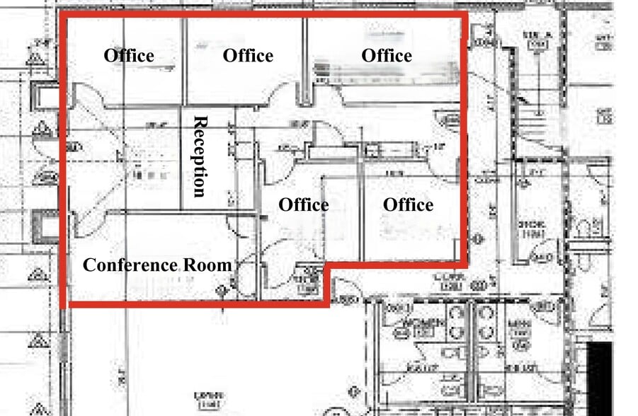 2744 Central Pky, Montgomery, AL à louer - Plan d’étage - Image 2 de 2