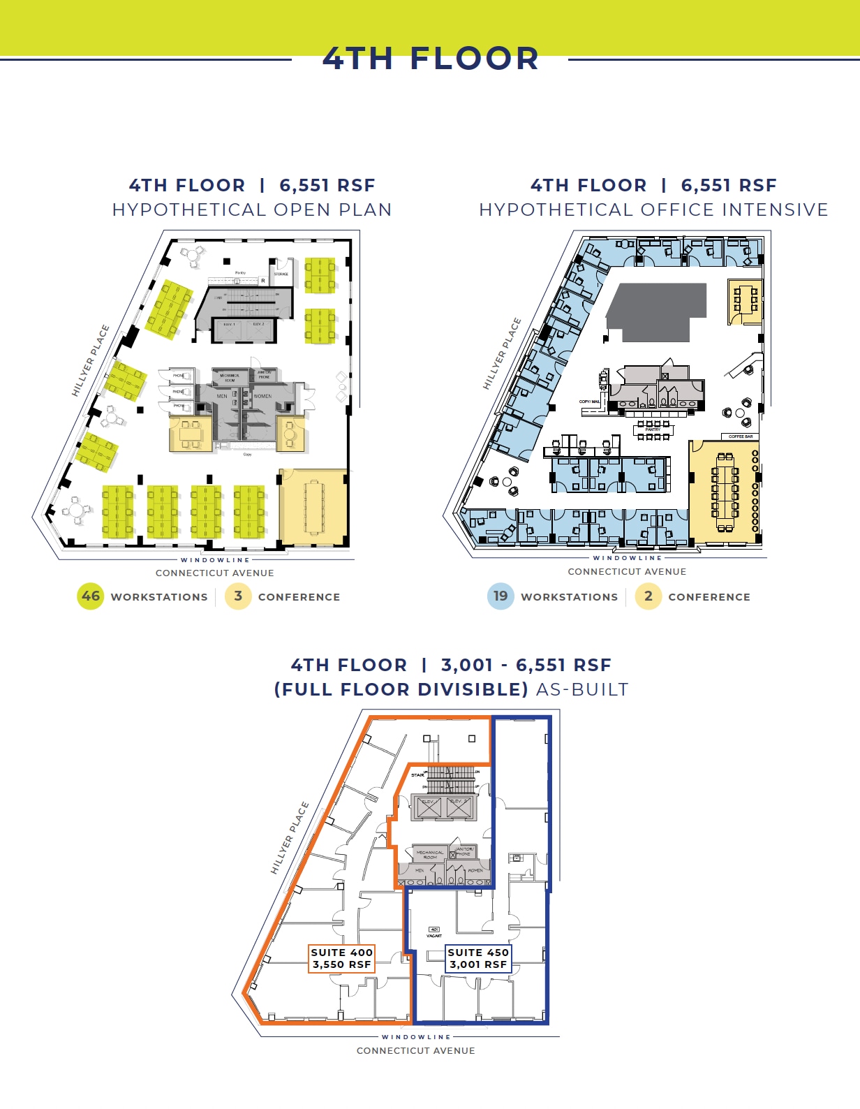 1630 Connecticut Ave NW, Washington, DC for lease Floor Plan- Image 1 of 4