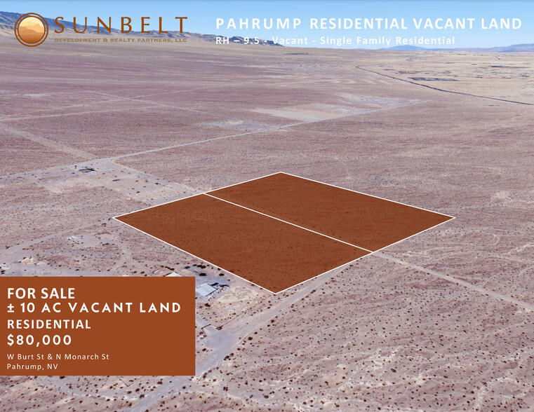 Burt & Monarch, Pahrump, NV for sale - Primary Photo - Image 1 of 3