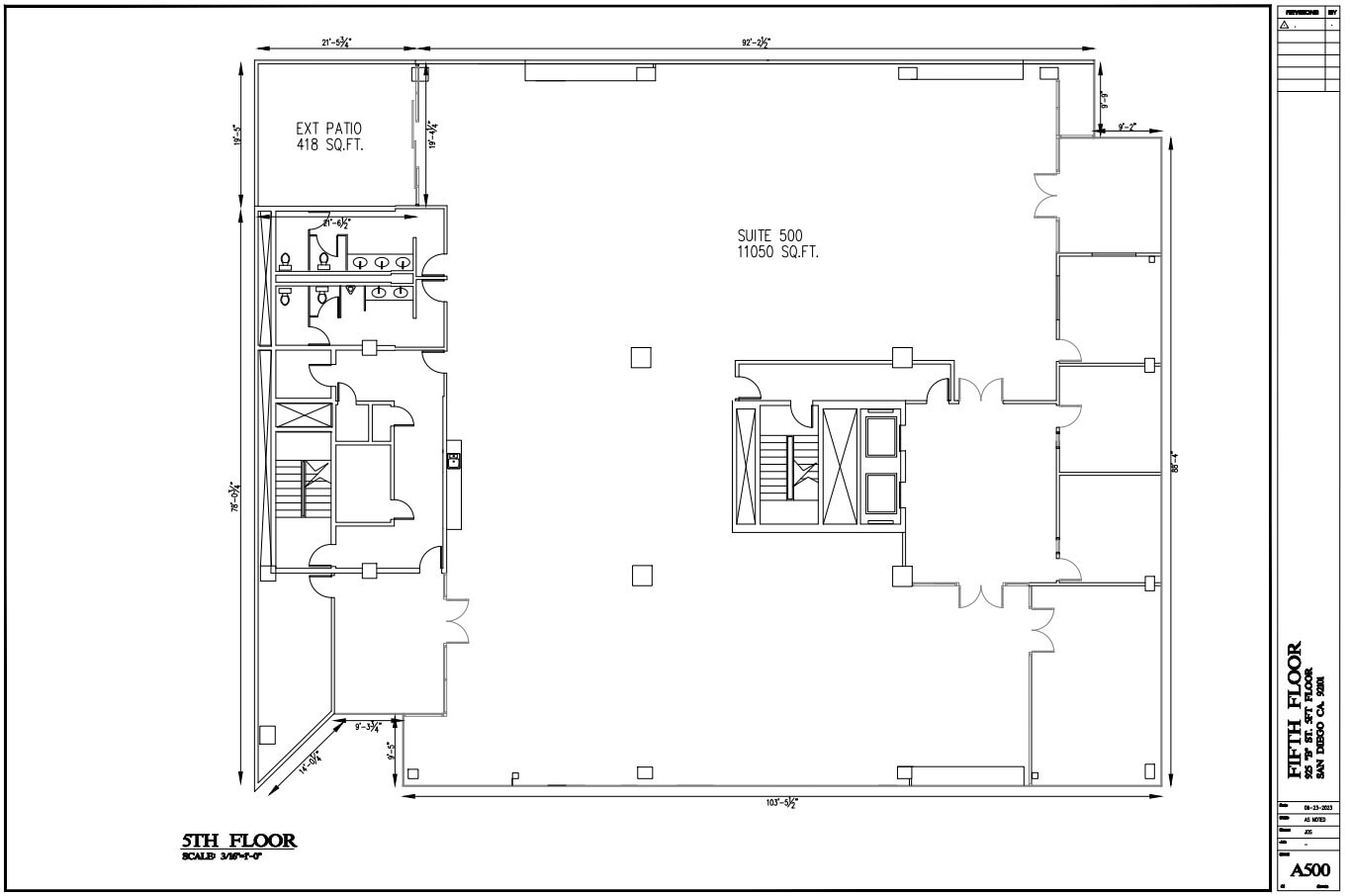 925 B St, San Diego, CA for sale Floor Plan- Image 1 of 14