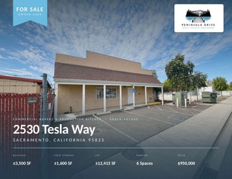More details for 2530 Tesla Way, Sacramento, CA - Flex for Sale