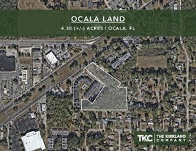 3920 E Silver Springs Blvd, Ocala, FL - Aérien Vue de la carte