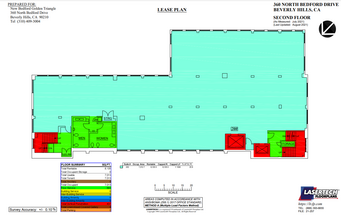 360 N Bedford Dr, Beverly Hills, CA for lease Floor Plan- Image 1 of 2