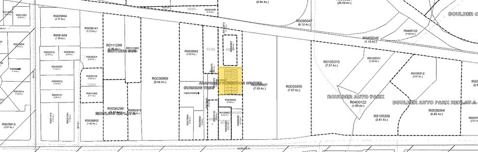 5763 Arapahoe Ave, Boulder, CO à vendre - Plan cadastral - Image 2 de 9