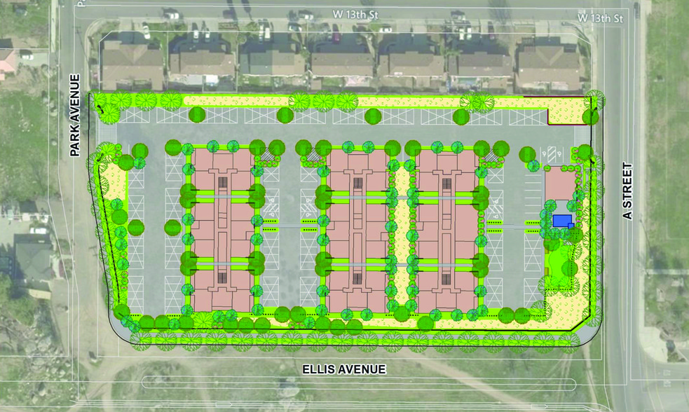 Northwest Corner Of South A Street, Perris, CA à vendre - Plan de site - Image 1 de 1