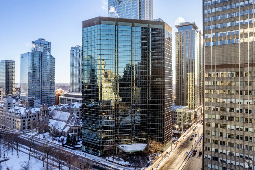 1100-1150 Boul René-Lévesque Ouest, Montréal, QC à louer - Photo du bâtiment - Image 2 de 4