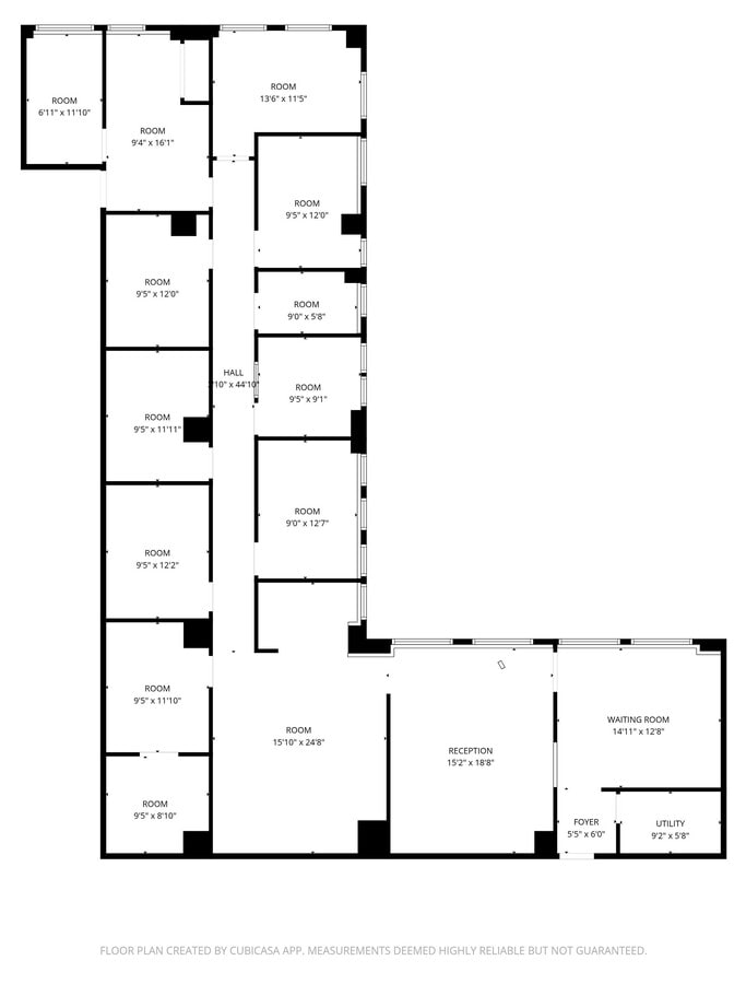 111 N Wabash Ave, Chicago, IL 60602 - Unité 1610 -  - Plan d’étage - Image 1 of 9