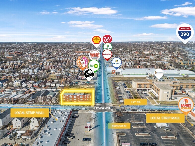 5701 W Roosevelt Rd, Cicero, IL à vendre - Photo du bâtiment - Image 2 de 28