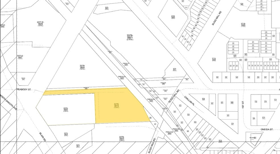 6025 Kansas Ave NW, Washington, DC for lease - Plat Map - Image 2 of 5